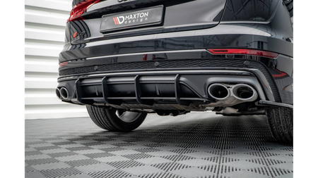 Diffuser Audi SQ8 4M Rear Street Pro Black-Red