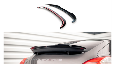 Spoiler Cap Porsche Panamera / Panamera Diesel 970 Gloss Black