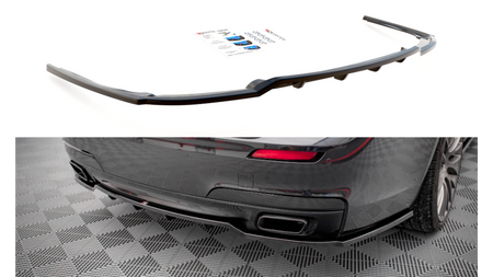 Splitter BMW 7 F01 M-Pack Rear Central with Diffuser Gloss Black