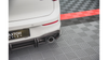 Splitter Volkswagen Golf 8 GTI GTE Rear Side Racing Durability Black-Red