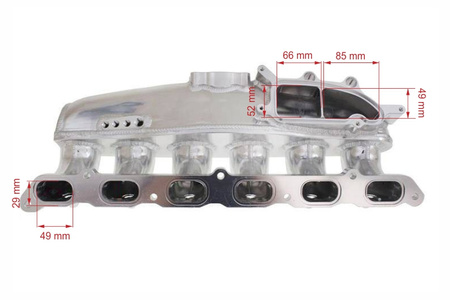 Intake manifold BMW N55 with fuel rail