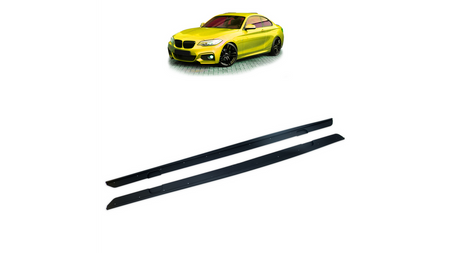 Diffuser BMW 2 F22 F23 Side Skirts Matt Black