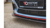 Splitter Hyundai I30 III N Front Racing Durability + Flaps Black