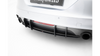 Diffuser Audi TT S-Line 8J Facelift Rear Street Pro Red