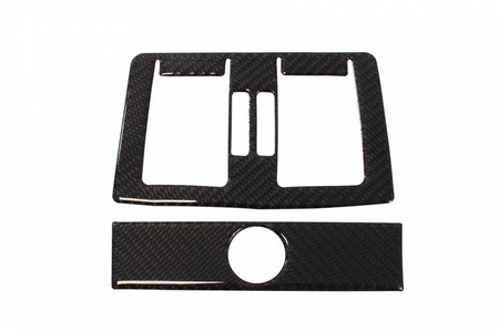 Carbon wrap center console air outlet vent BMW F30 F34