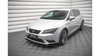 Splitter Seat Leon III przód v.1 Gloss Black