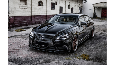 Splitter Lexus LS IV Facelift przód Gloss Black