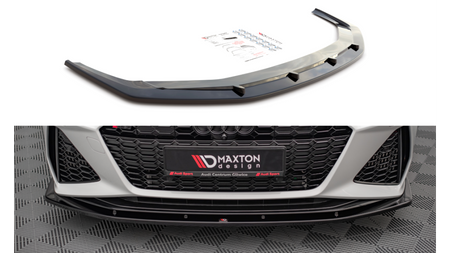 Splitter Audi RS6 RS7 C8 Front v.2 Gloss Black