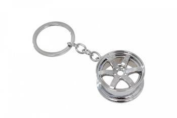 Keychain Rim JR3 TE37 Silver