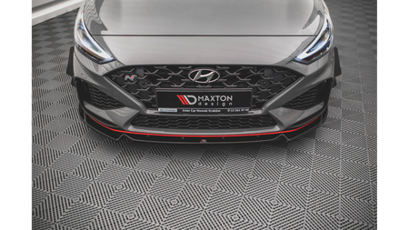 Splitter Hyundai I30 III Facelift N przód v.2 Gloss Black