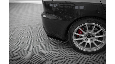 Splitter Mitsubishi Lancer EVO X Tył Boczne Street Pro Black