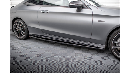 Splitters set Mercedes-Benz AMG C43 Coupe C205 Facelift