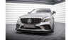 Splitter Mercedes-Benz C C205 C43 Facelift Front Pro + flaps Black-Red