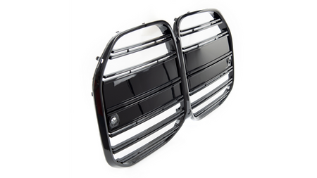 Grill BMW 4 G22 G23 G83 podwójne żeberka Gloss Black