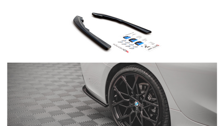 Splitter BMW 3 G20 G21 Tył Boczne Gloss Black