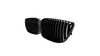 Grill BMW 1 E81 E82 E87 E88 pojedyncze żeberka Gloss Black