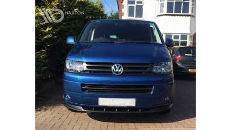 Splitter Volkswagen T5 Facelift Front Gloss Black