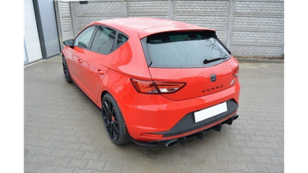 Diffuser Seat Leon III Cupra Rear + Rear Splitter Side