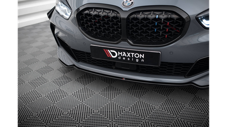 Splitter BMW 1 F40 M-Pack przód v.4 Gloss Black