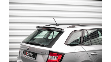 Spoiler Cap Skoda Fabia III Combi Gloss Black