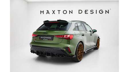 Diffuser Audi S3 8Y Facelift Rear Street Pro Black