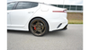 Splitter Kia Stinger I GT GT-Line Rear Side Gloss Black