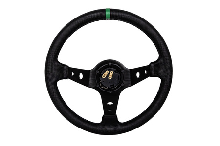 Steering wheel Pro 350mm offset:80mm Takata Leather