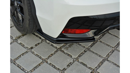 Splitter Honda Civic IX Facelift Tył Boczne Gloss Black