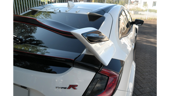 Spoiler Cap Honda Civic X Type-R Gloss Black Side