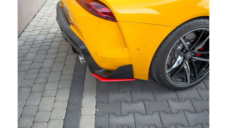Splitter Toyota Supra V Tył Boczne v.2 Gloss Black