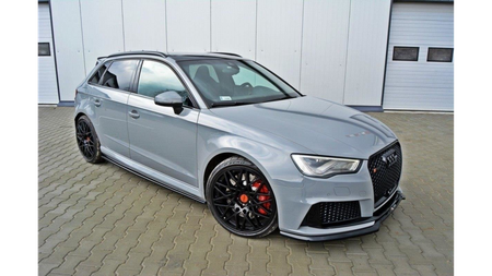 Diffuser Audi RS3 8V Sportback Side Skirts Gloss Black