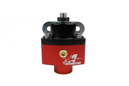 Aeromotive Fuel pressure regulator SS Carburetor 750HP ORB-06 Red/Black