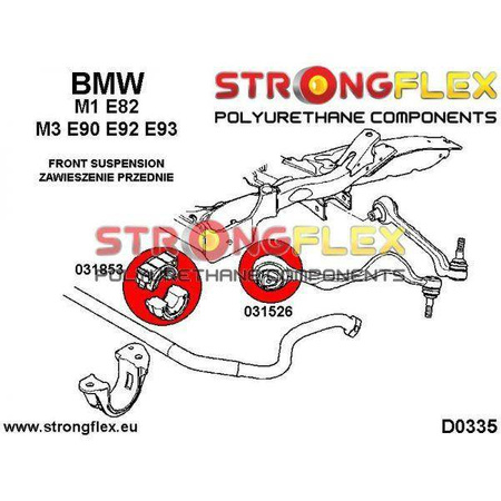 Full suspension bush kit SPORT