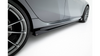 Side Skirts BMW 1 F70 Street Pro Black-Red + Gloss Flaps