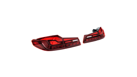 Lampy BMW 5 G30 F90 Tył Dynamic LED Red