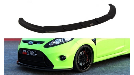 Splitter Ford Fiesta VII Front Bumper RS Look Gloss Black