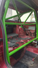 Bolt-in Half Roll Cage BMW 3 E46 Red Black