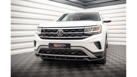 Splitter Volkswagen Atlas Cross Sport przód v.1 Gloss Black