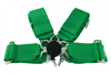 Pasy sportowe 4p 3" Zielone - Quick