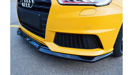 Splitter Audi S1 8X przód Gloss Black