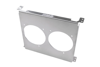 Cooling Plate TurboWorks for 19 rows Race Oil Cooler and 5 inch fan Dual