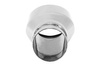 Exhaust Tip 115x83mm enter 70mm Polished