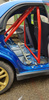 Bolt-in Half Roll Cage Honda Civic V HB Red