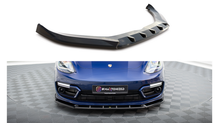 Splitter Porsche Panamera E-Hybrid 971 Facelift Front v.2