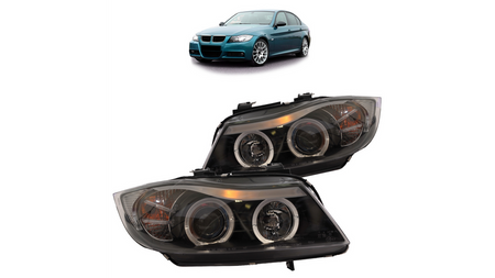 Lights BMW 3 E90 E91 Front Black