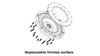 Flywheel Nissan SR - Nissan 350Z Z33 370Z Z34 - 250mm / 9.84"