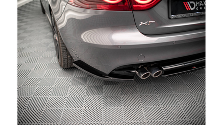 Splitter Jaguar XF R-Sport II Rear Side Gloss Black