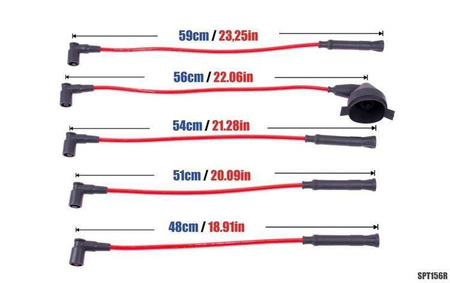 Przewody zapłonowe PowerTEC BMW 316I 318I 518I 87-94 Niebieskie