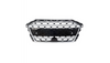 Grill Audi A3 8Y Silver & Gloss Black