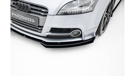Splitter Audi TT S S-Line 8J Facelift Front Street Pro Black + Gloss Flaps